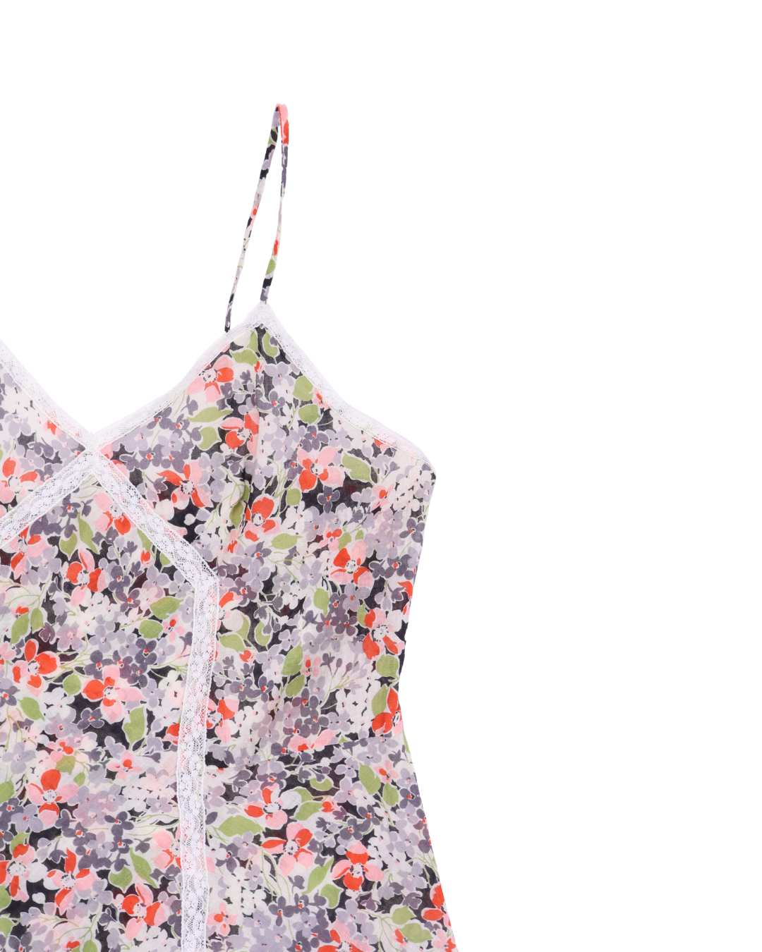 FUMIKA UCHIDA / FLORAL VOILE SLIP DRESS / FLORAL