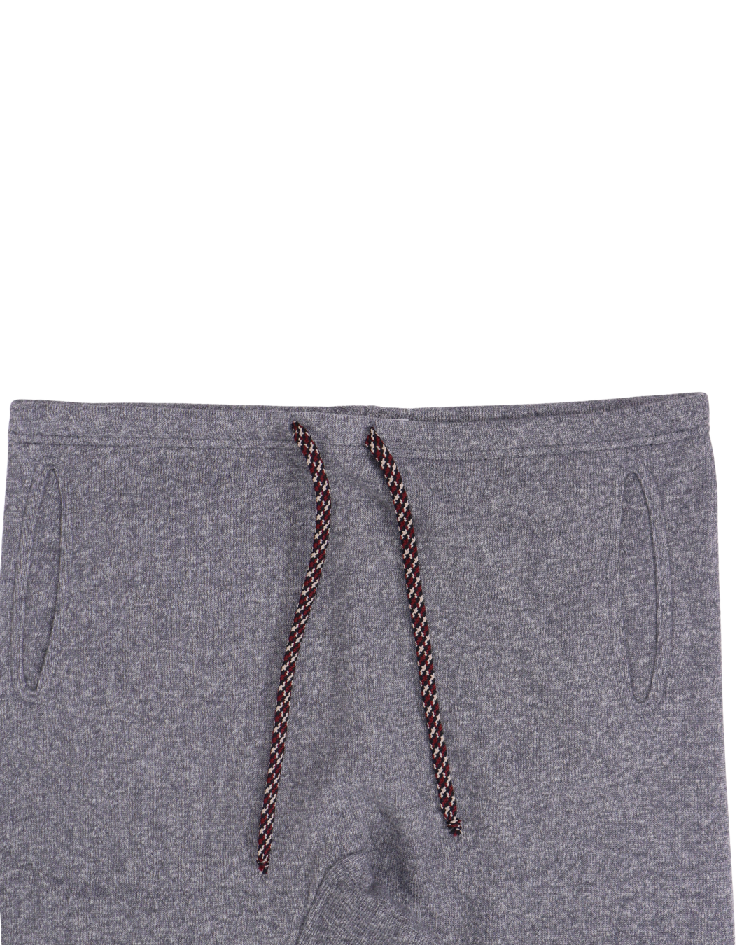 FUMIKA UCHIDA / WOOL FRENCH TERRY FOOTED PANTS / TOP GREY