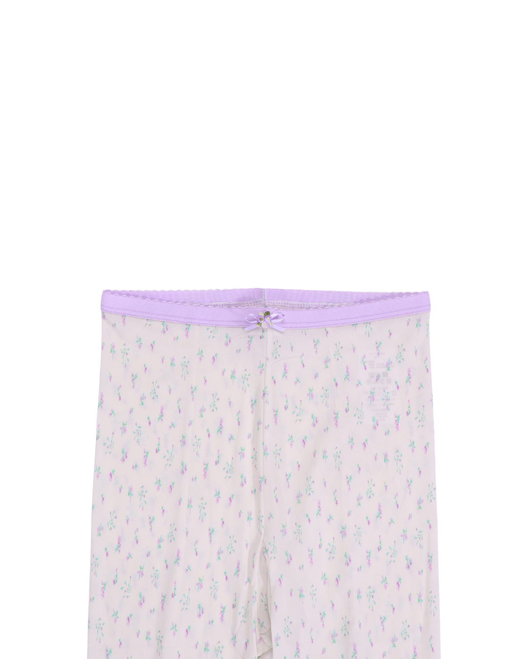 FUMIKA UCHIDA / STOCKING JERSEY TIGHTS / FLORAL PURPLE
