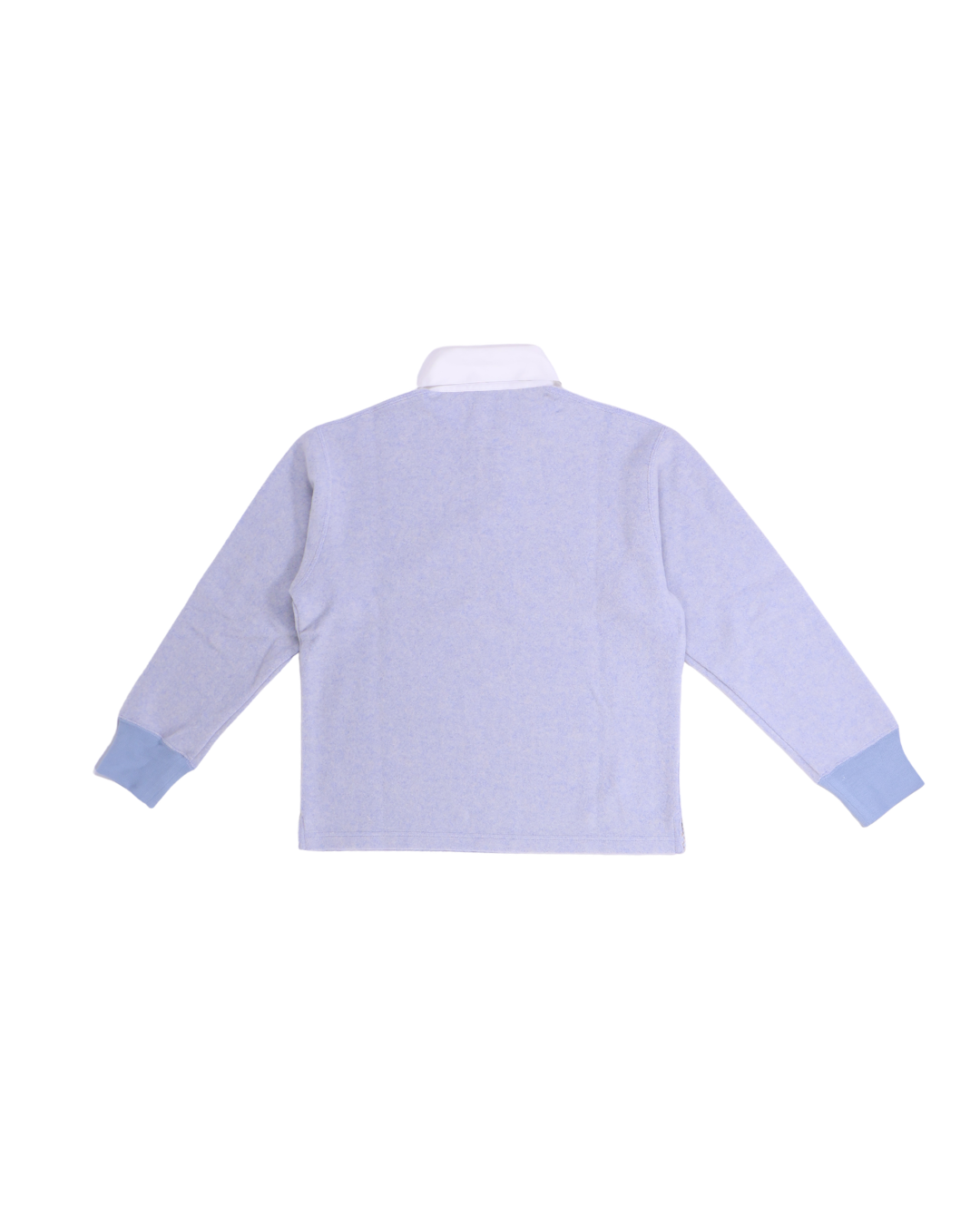 FUMIKA UCHIDA / WOOL FRENCH TERRY RUGBY SHIRT / TOP SAX