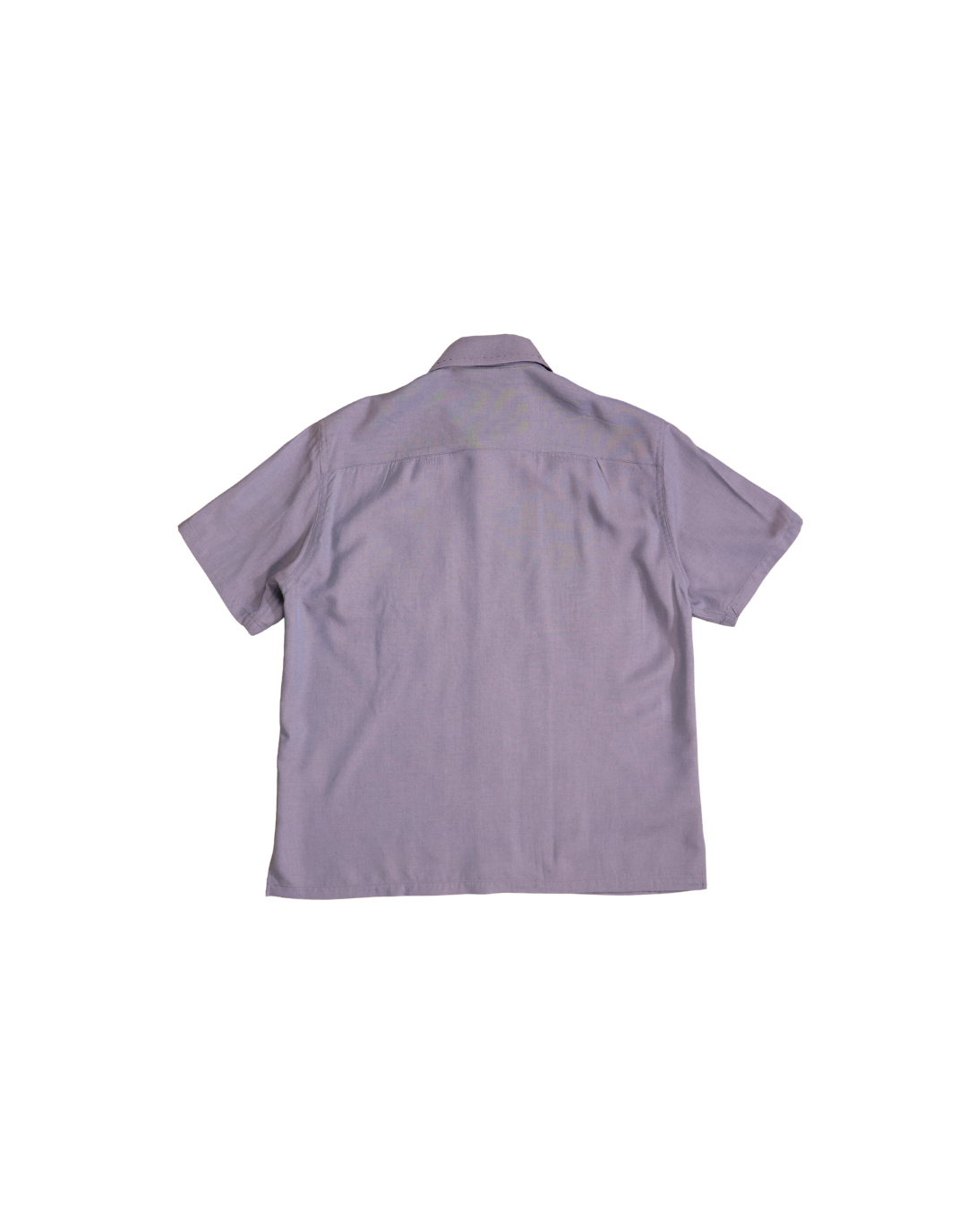 FUMIKA UCHIDA / CHAMBRAY SHORT SLEEVE SHIRT / MAUVE GREY