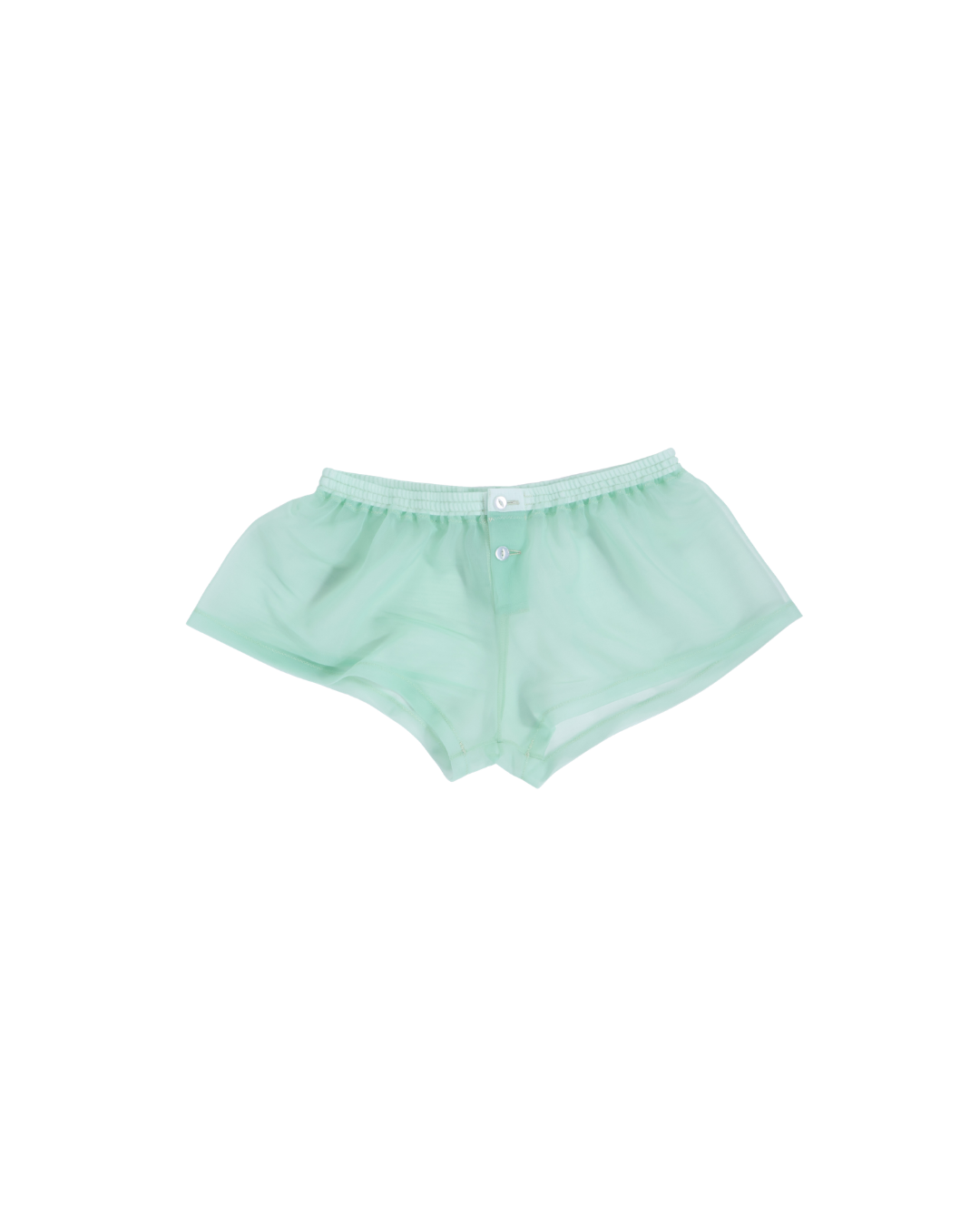 FUMIKA UCHIDA / SHEER OVER SHORTS / PEPPERMINT
