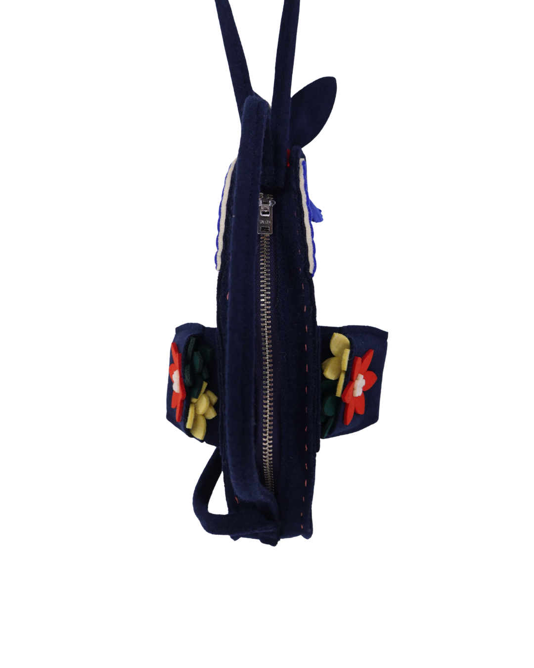 FUMIKA UCHIDA / FELT DONKEY POUCH / NAVY