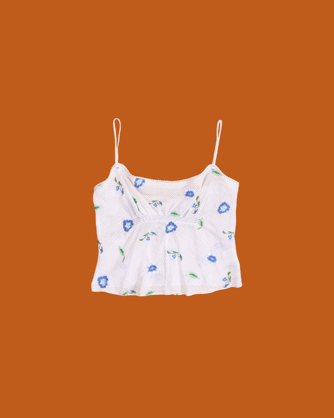 FUMIKA UCHIDA /ALLOVER EMB. CAMISOLE / WHITE