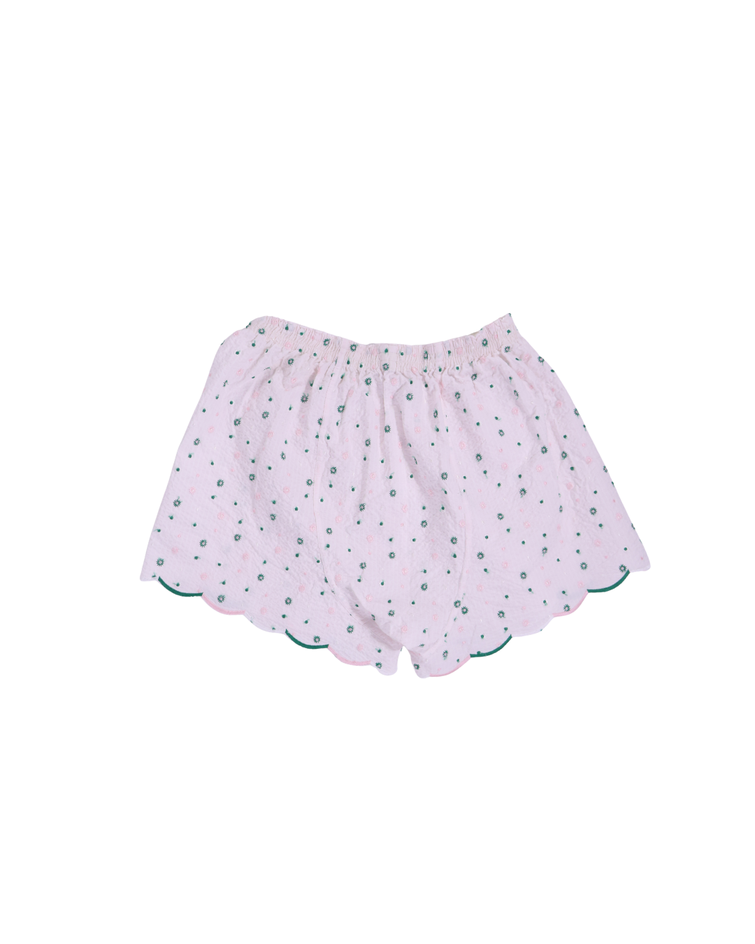 FUMIKA UCHIDA / SEERSUCKER TRUNK SHORTS / POWDER PINK