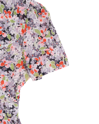 FUMIKA UCHIDA / FLORAL VOILE SHORT SLEEVE SHIRT / FLORAL