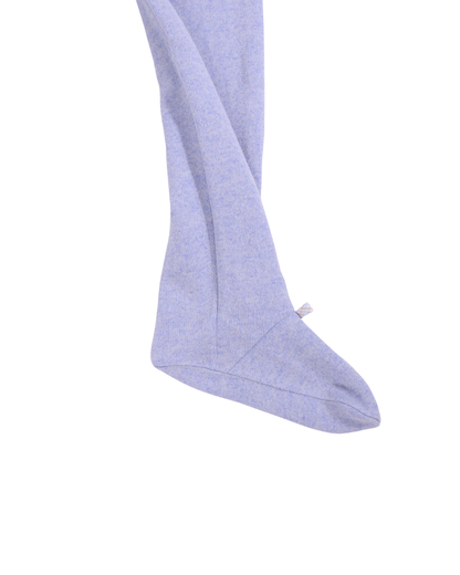 FUMIKA UCHIDA / WOOL FRENCH TERRY FOOTED PANTS / TOP SAX