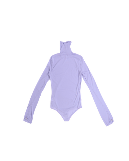 FUMIKA UCHIDA / STOKING JERSEY TURTLENECK BODYSUIT / LAVENDER