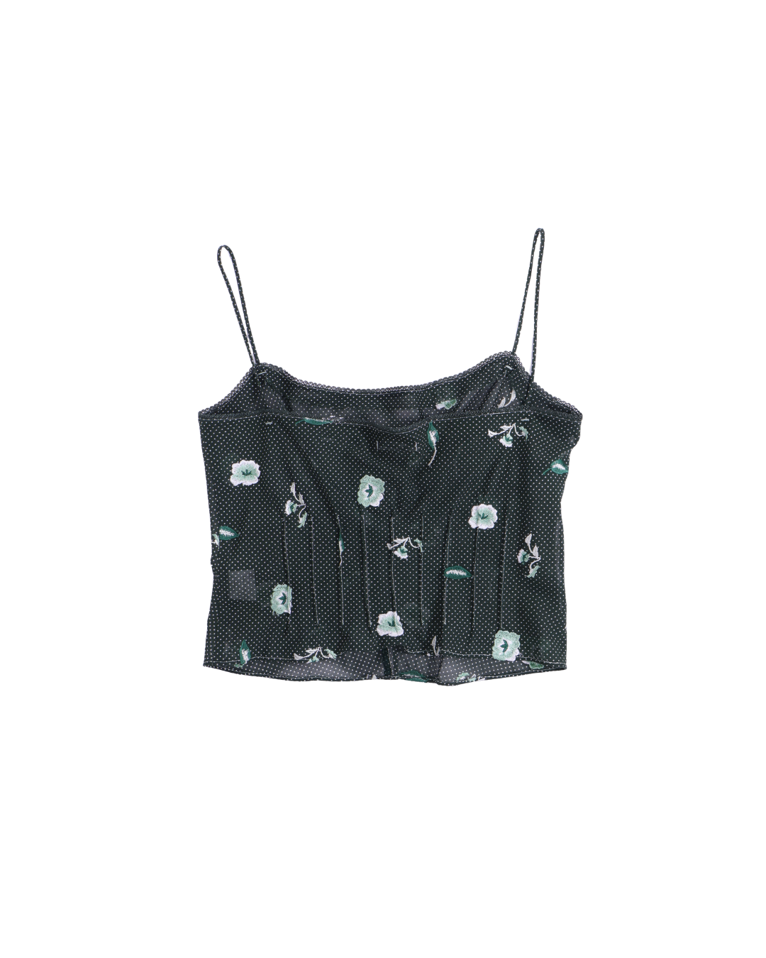 FUMIKA UCHIDA / ALLOVER EMB. CAMISOLE / BOTTLE GREEN