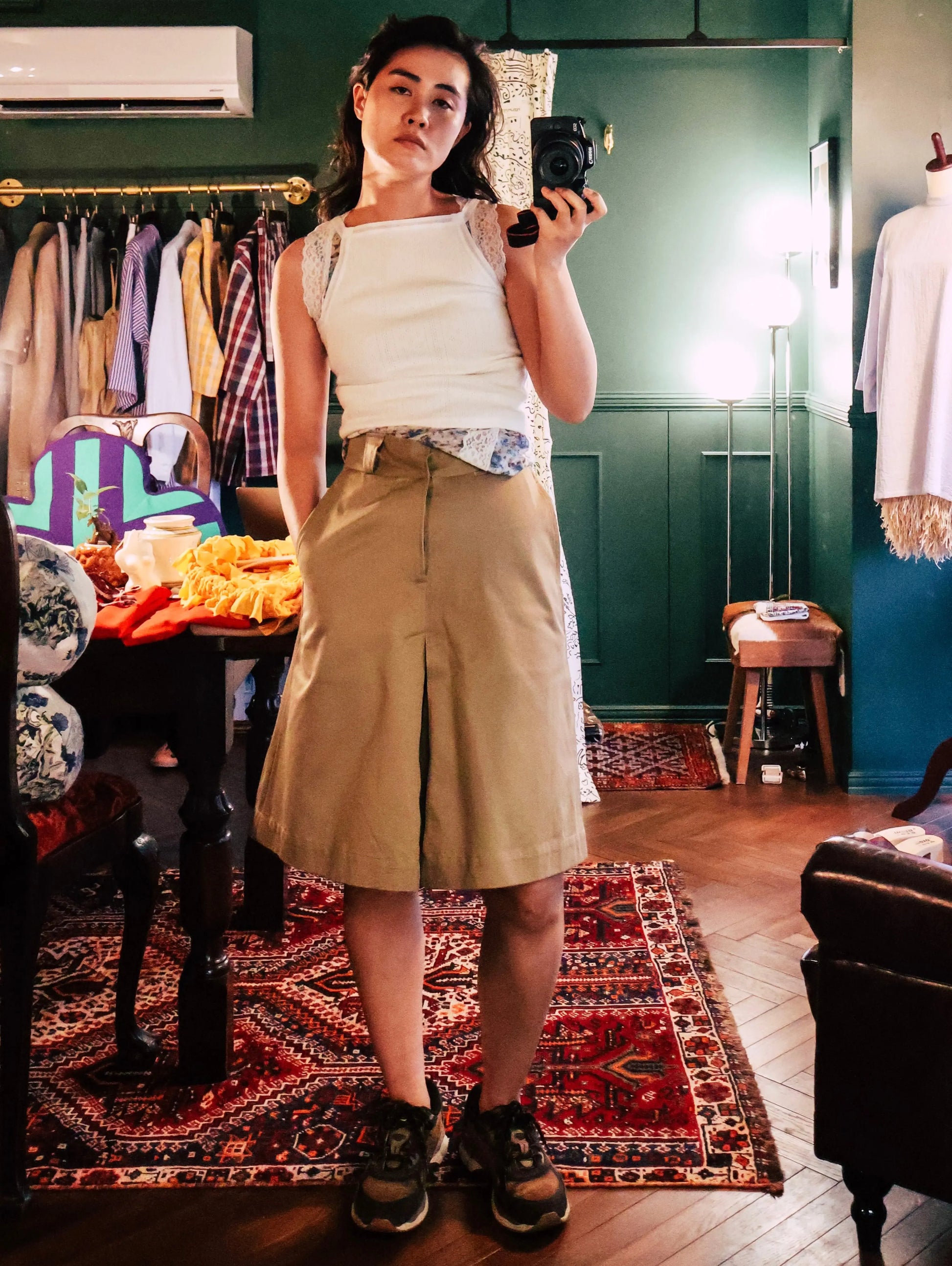 FUMIKA_UCHIDA / UNIFORM WEAPON SHORTS / KHAKIBEIGE FUMIKA_UCHIDA 601 | オンラインストア