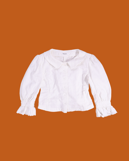 FUMIKA UCHIDA / MATELASSE BED JACKET / WHITE