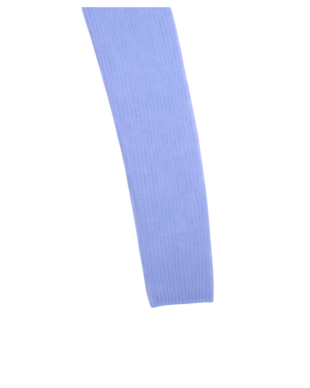 FUMIKA UCHIDA / GAUZE RIBBED TURTLENECK SWEATER / LIGHT BLUE