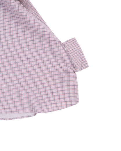 FUMIKA UCHIDA / DOUBLE NAPPED FLANNEL BOW CAPE SHIRT / GRAPH PLAID