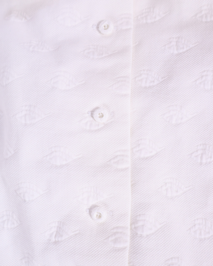 FUMIKA UCHIDA / MATELASSE BED JACKET / WHITE