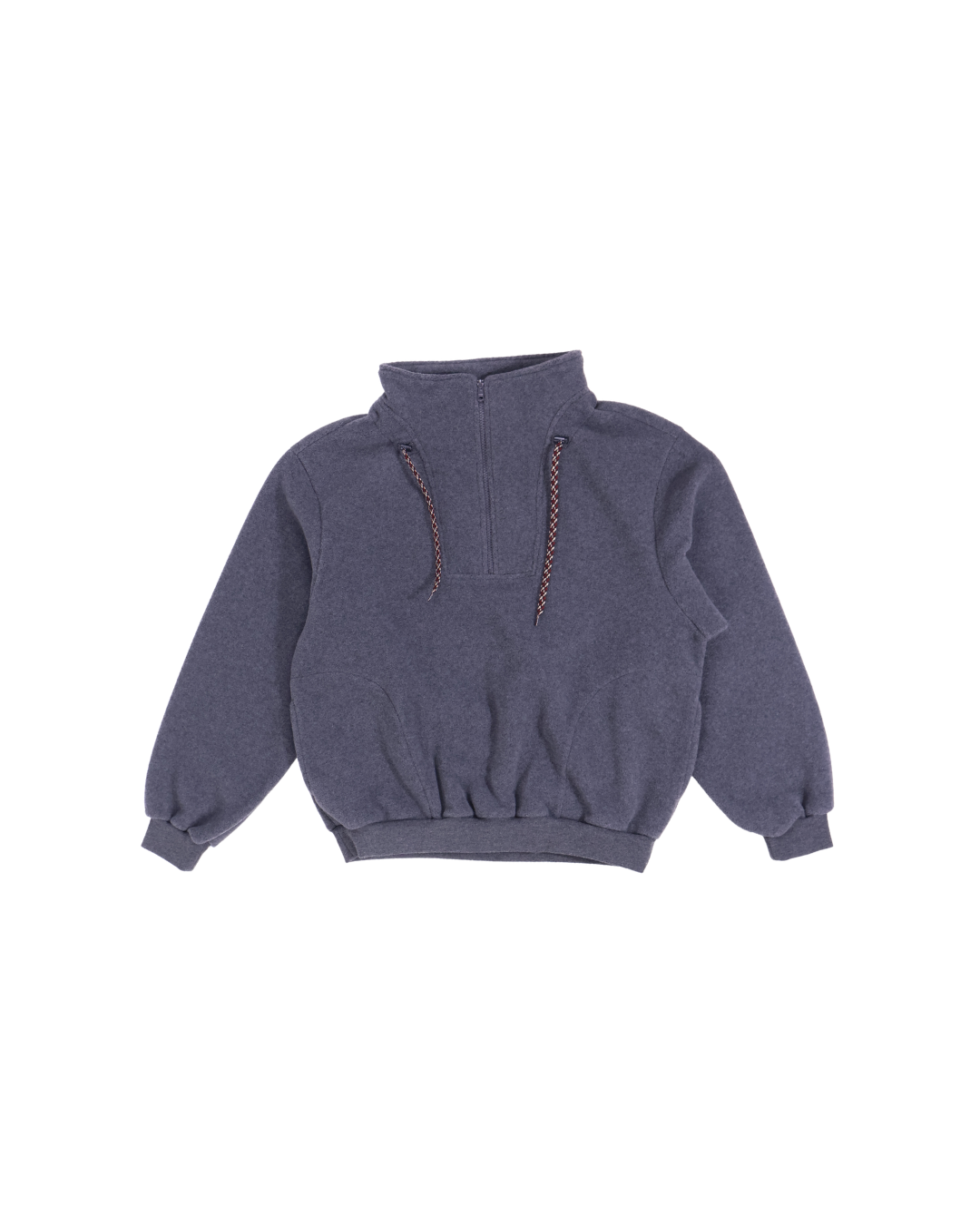 FUMIKA UCHIDA / DOUBLE FACED FLEECE PULLOVER / TOP GREY