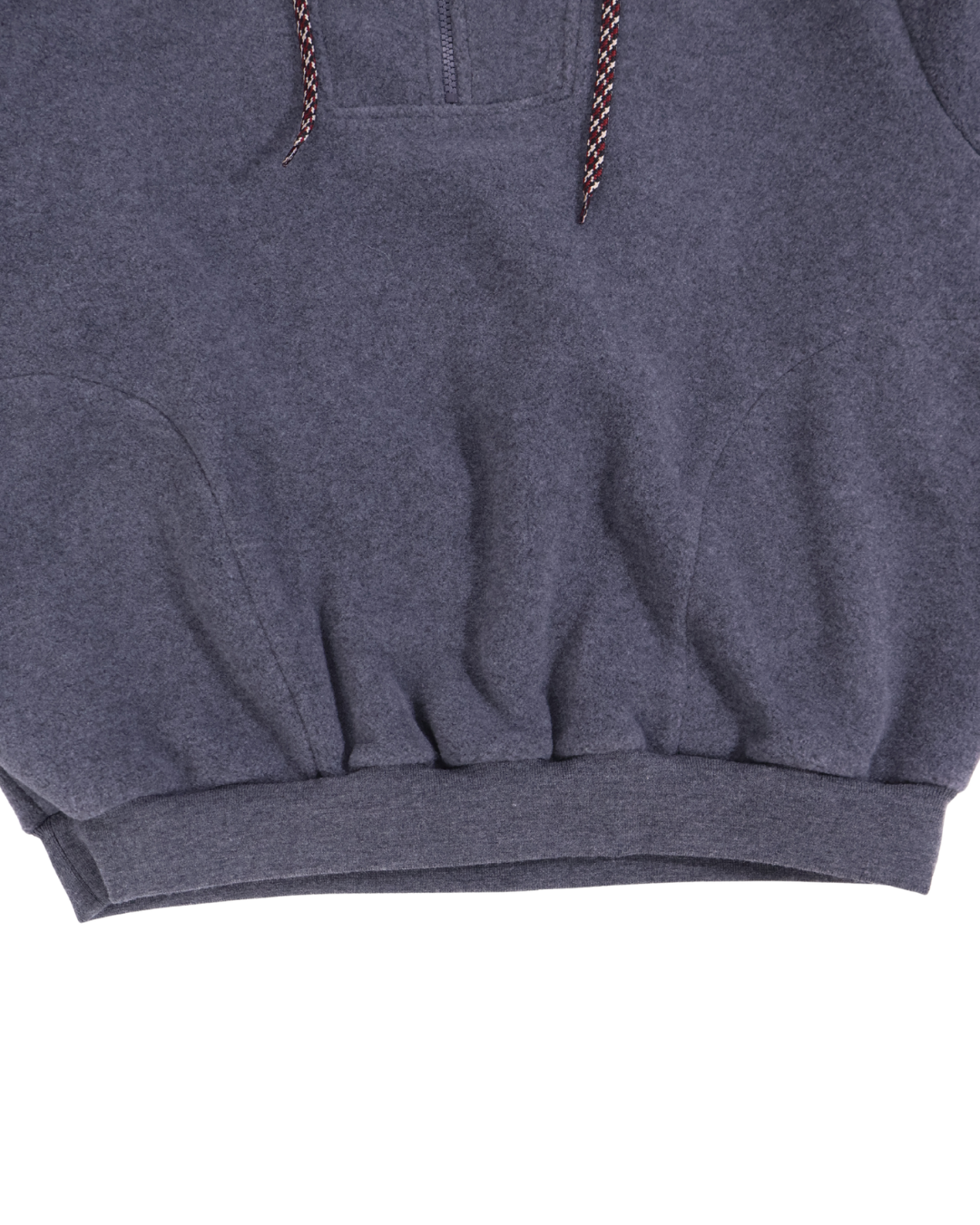 FUMIKA UCHIDA / DOUBLE FACED FLEECE PULLOVER / TOP GREY