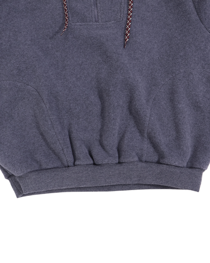 FUMIKA UCHIDA / DOUBLE FACED FLEECE PULLOVER / TOP GREY
