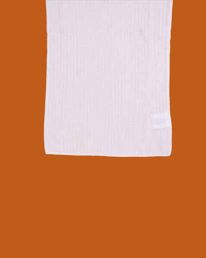FUMIKA UCHIDA / GAUZE DROP-NEEDLE RIBBED CAMISOLE / OFF WHITE