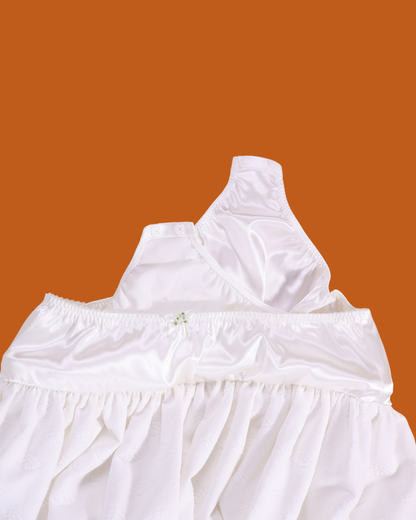 FUMIKA UCHIDA / MATELASSE MIDI SKORT / WHITE