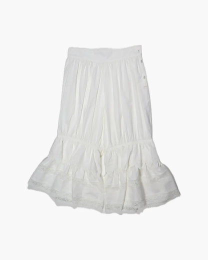 FUMIKA UCHIDA / LAWN DRAWERS / WHITE – 601 | 京都ウィメンズ FUMIKA UCHIDA / LAWN DRAWERS / WHITE – 601 | 京都ウィメンズ