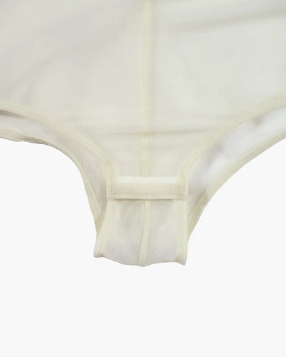 FUMIKA UCHIDA / OPEN BACK SLEEVELESS BODYSUIT / IVORY - 601 FUMIKA UCHIDA / OPEN BACK SLEEVELESS BODYSUIT / IVORY - 601