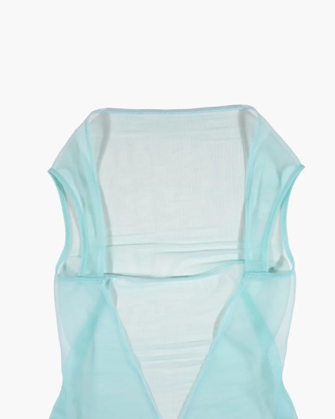 FUMIKA_UCHIDA / OPEN BACK SLEEVELESS BODYSUIT / PALE AQUA