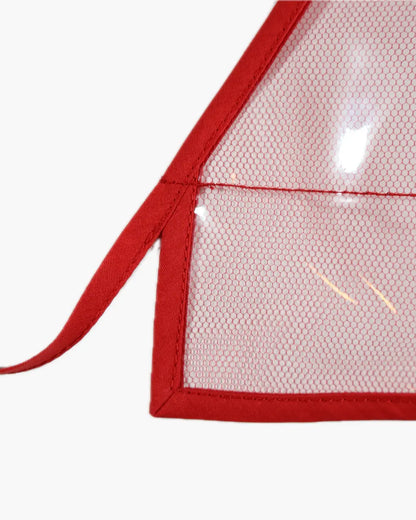 FUMIKA UCHIDA / VINYL TULLE BIB / RED - 601 | 京都ウィメンズ FUMIKA UCHIDA / VINYL TULLE BIB / RED - 601 | 京都ウィメンズ