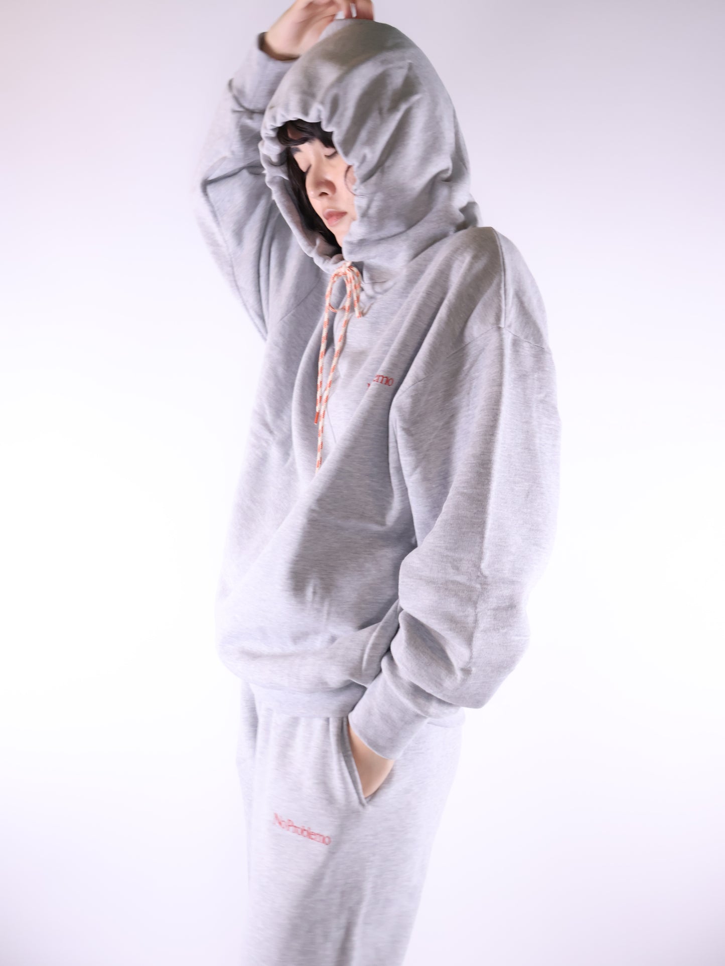 No Problemo / Mini Problemo Hoodie / Sport Grey