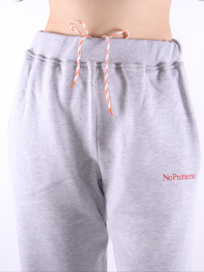 No Problemo / Mini Problemo Straight Sweatpants / Sport Grey