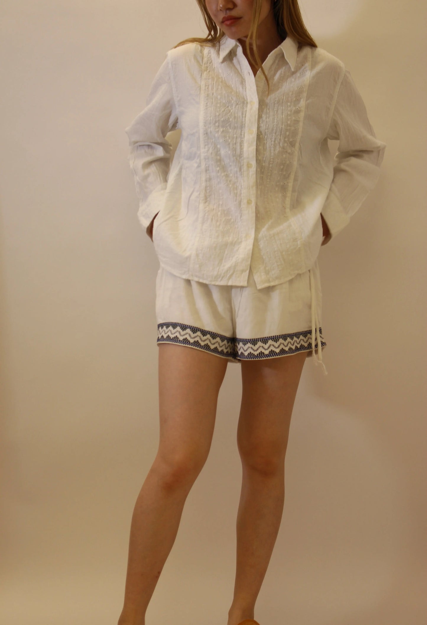 Ethnic Cotton Shorts 601 601 | オンラインストア