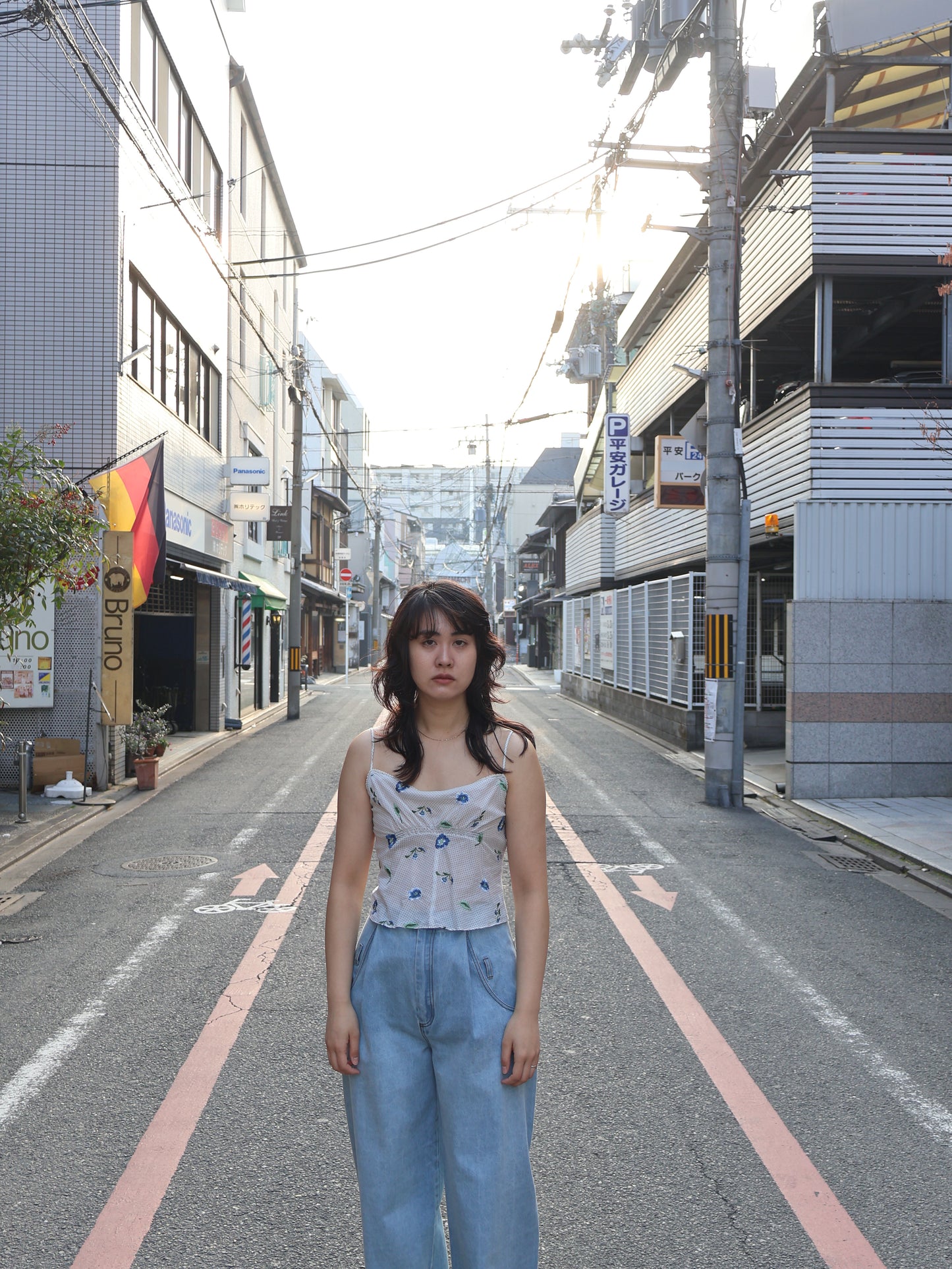 FUMIKA UCHIDA /ALLOVER EMB. CAMISOLE / WHITE