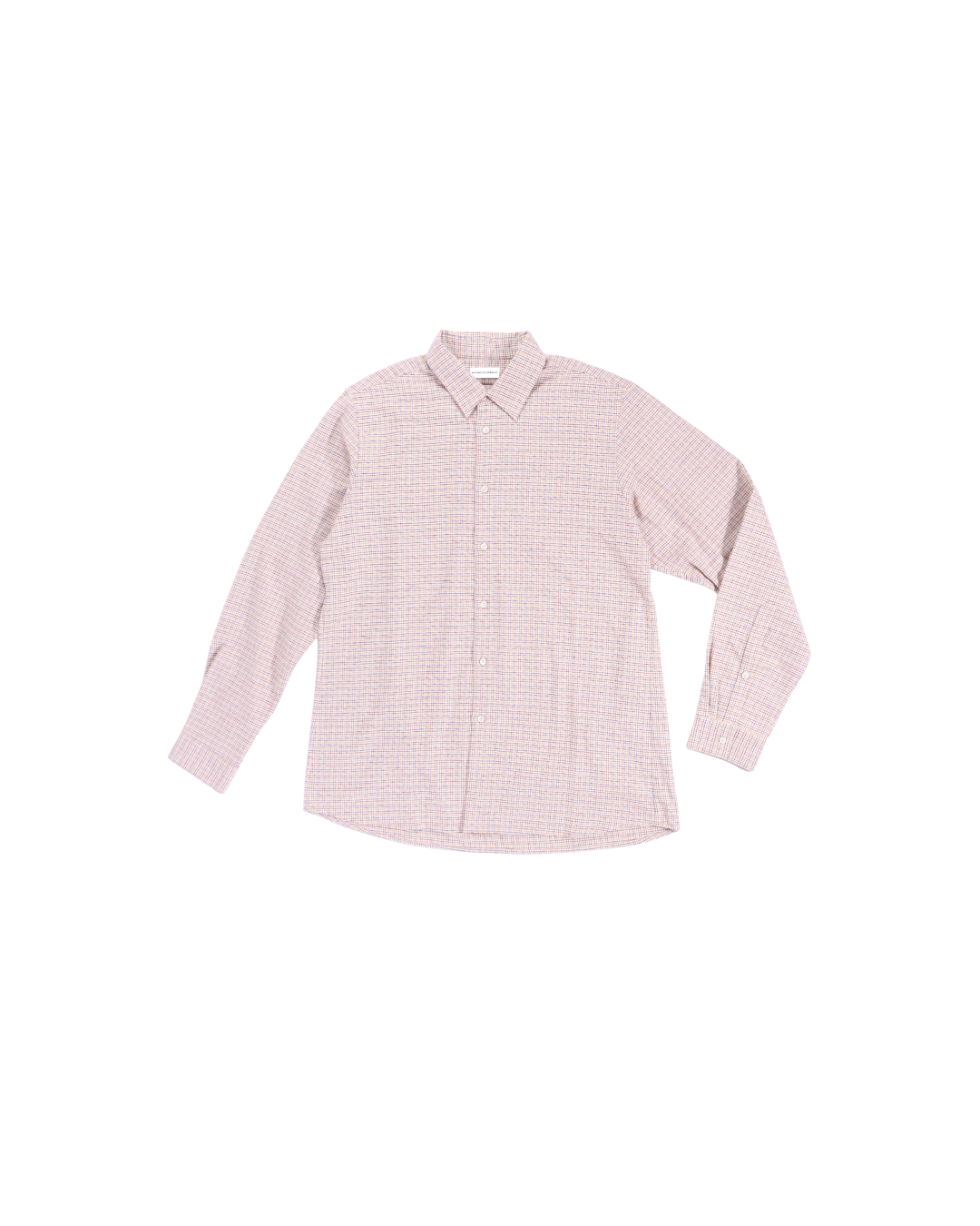 Natures of Conflict / NoC Mannish Shirt 0.2 / Check Ecru