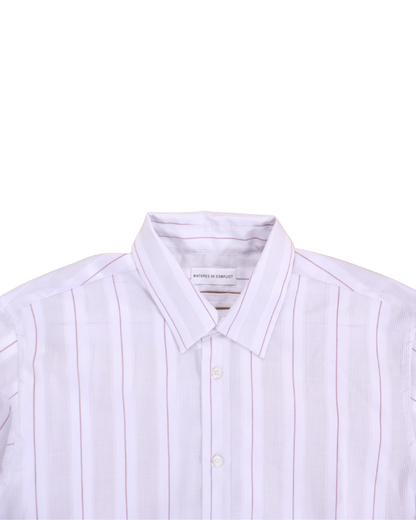 Natures of Conflict / NoC Mannish Shirt 0.2 / Red Grey
