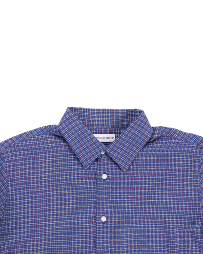 Natures of Conflict / NoC Mannish Shirt 0.2 / Check Blue