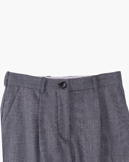 Natures of Conflict / Campus Pants / Glencheck B/W Natures of Conflict - 601 | 京都ウィメンズセレクトショップ