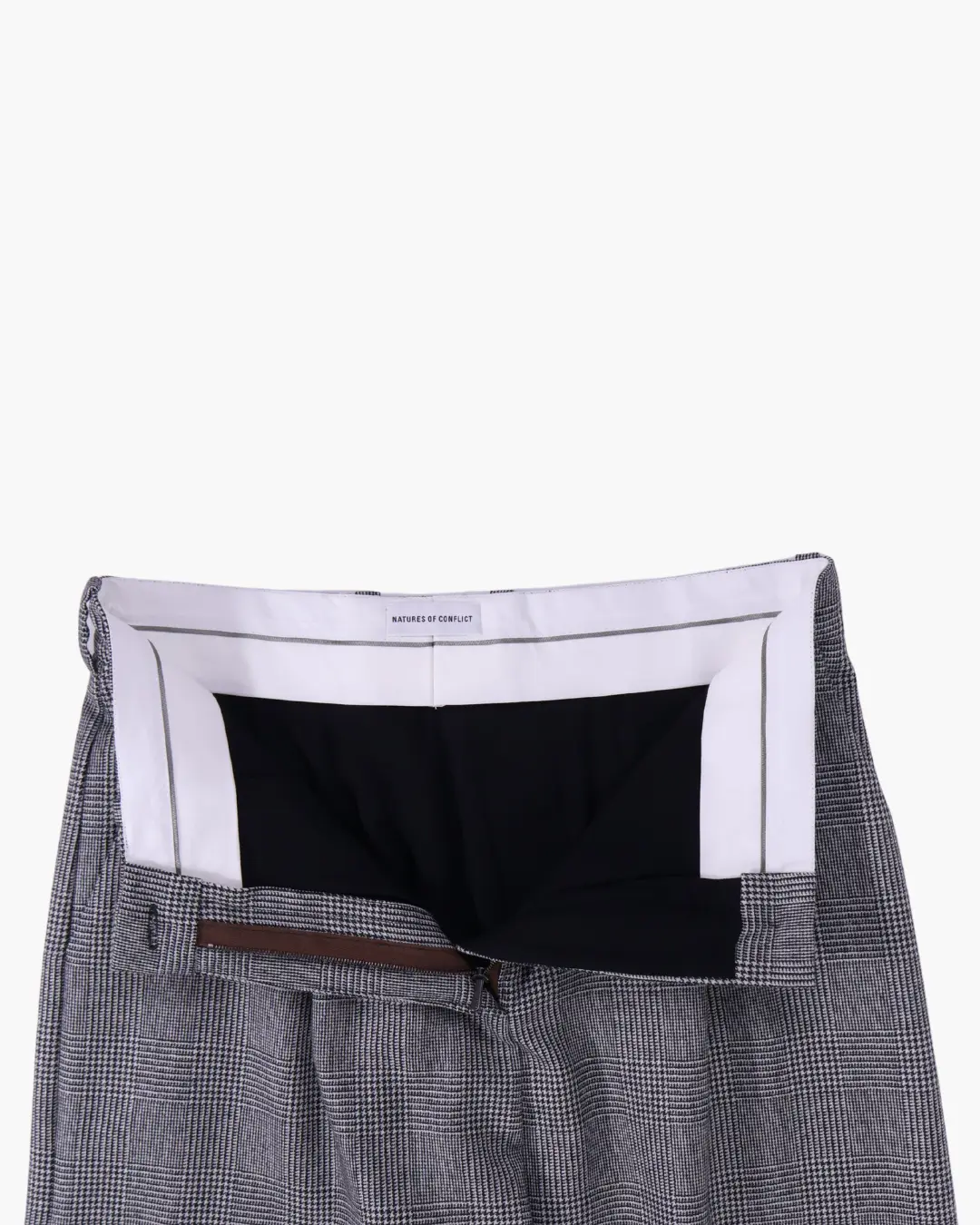 Natures of Conflict / Campus Pants / Glencheck B/W Natures of Conflict - 601 | 京都ウィメンズセレクトショップ