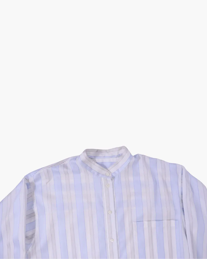 Natures of Conflict / Pan Shirt / Blue/Grey Natures of Conflict - 601 | 京都ウィメンズセレクトショップ