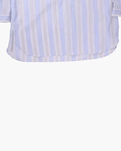 Natures of Conflict / Pan Shirt / Blue/Grey Natures of Conflict - 601 | 京都ウィメンズセレクトショップ