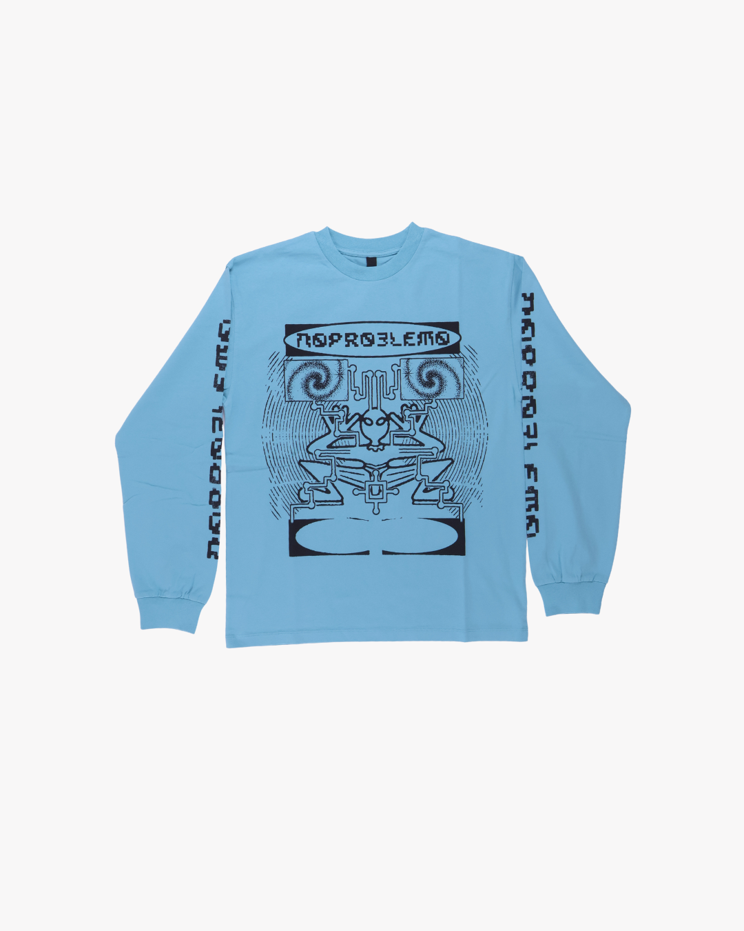 No Problemo / Branic LS Tee / Aqua