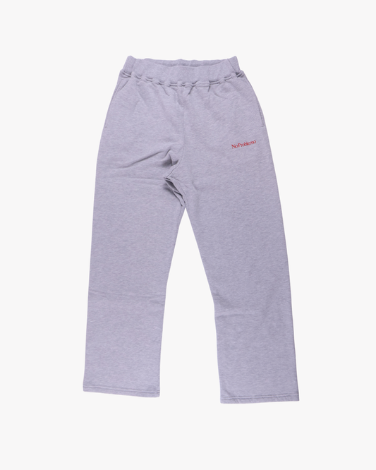 No Problemo / Mini Problemo Straight Sweatpants / Sport Grey