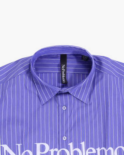 No Problemo / No Problemo LS Poplin Shirt / Navy