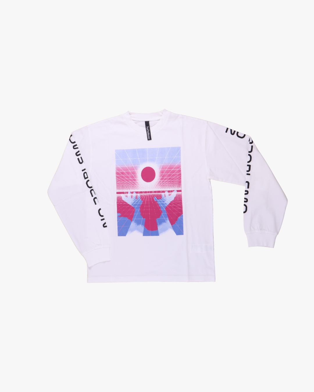 No Problemo / Dimentions LS Tee / White