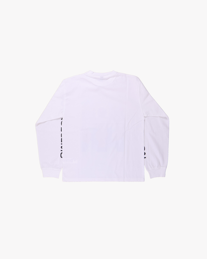 No Problemo / Dimentions LS Tee / White