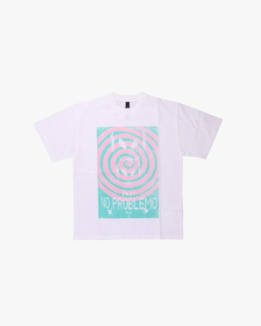 No Problemo / Spiral SS Tee / White