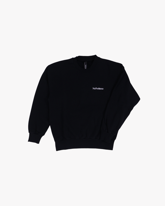 No Problemo / Trip Adviser Sweatshirt / Black