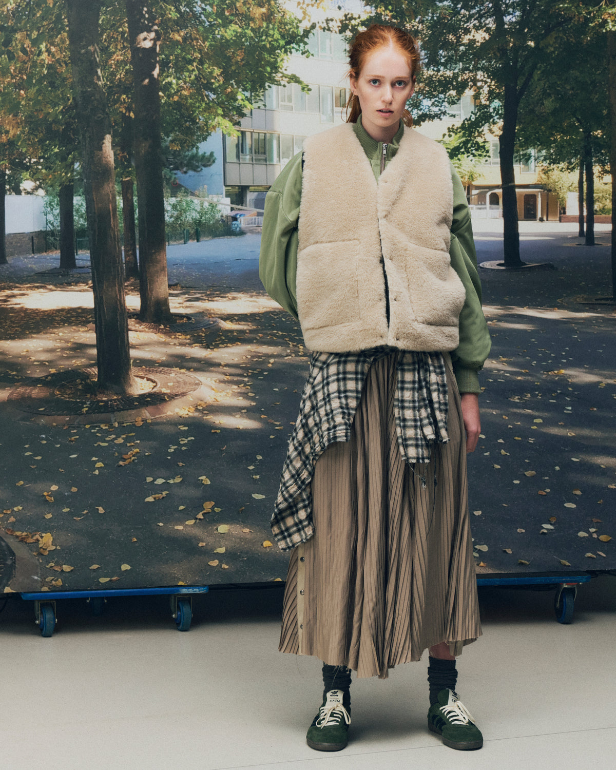 Song for the Mute / MERMAID LONG SHIRT / BEIGE