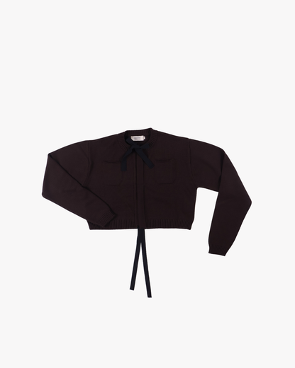Renaissance Renaissance / MARGO CARDIGAN KNIT / BROWN