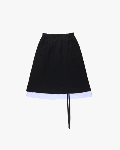Renaissance Renaissance / SAMANTHA REVERSIBLE SKIRT / BLACK/BLUE
