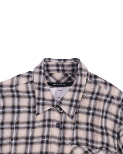 Song for the Mute / MERMAID LONG SHIRT / BEIGE