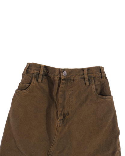 Song for the Mute / LONG PENCIL SKIRT / BROWN